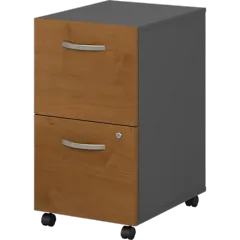 Series C 2 Drawer Mobile File Cabinet - Assembled