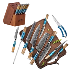Seido Knives Executive 16-Piece Knife Block Set