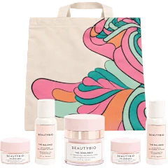 BeautyBio x G by Giuliana Tote and 5-Piece Skincare Mini Set