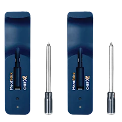 2-Pack: MeatStick Chef X Quad Sensor Smart Wireless Meat Thermometers