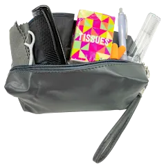 Krediz 9-Piece First Class Travel Kit with Toiletry Pouch Bag