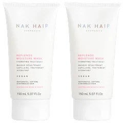 Paquete de 2: Mascarillas Hidratantes NAK Hair Replends