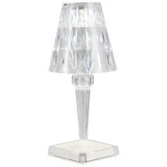The Cordless Crystal-Cut Accent Lamps