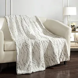 Chic Home Cobija Ultra Suave con Reverso Forrado de Sherpa