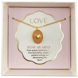 LOREN + OLIVIA Collar con Dije Bañado en Oro de 14K