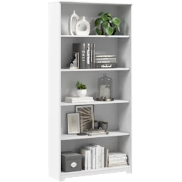 Bush Home Librero Alto Cabot de 5 Estantes