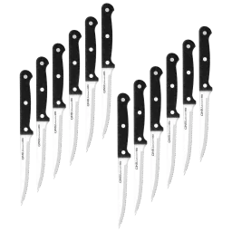 Ginsu Kiso Juego de 12 Cuchillos para Bistec