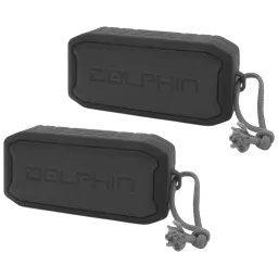 2-Pack: Dolphin DR-20 Diver Mini Waterproof Portable Speakers