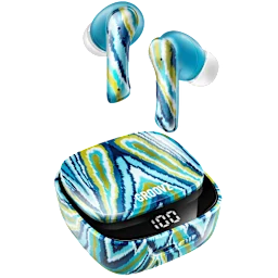 Audífonos Groovz True Wireless con 26 Horas de Reproducción + Estuche de Carga Inteligente
