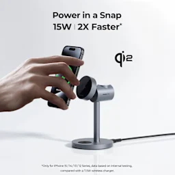 AUKEY MagFusion Qi2 Estación de Carga Inalámbrica 3 en 1