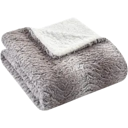 Chic Home Cobija Ultra Suave con Reverso Forrado de Sherpa