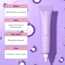 Glossmetics Milky Glaze Suero Facial + Glossmetics Check Mate Tratamiento Puntual para el Acné