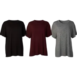 Paquete de 3: Playeras Capas Activas Boyfriend de HUE