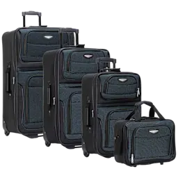 Juego de equipaje Travel Select Amsterdam de 4 piezas con exterior blando