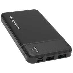Power Bank Slim de 10,000 mAh con Doble USB Chargeworx