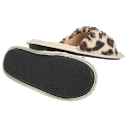 Pantuflas XOXO para Dama con Estampado Animal Print