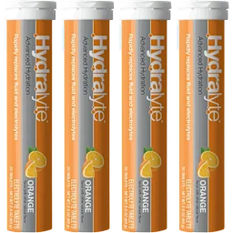 4-Pack: Hydralyte Electrolyte Tablets