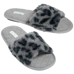 Pantuflas XOXO para Dama con Estampado Animal Print