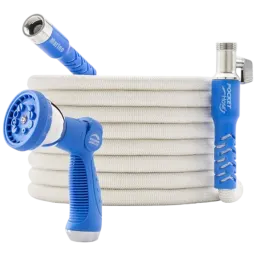 Pocket Hose 100FT Expandable Marine-Grade Garden Hose with Sprayer