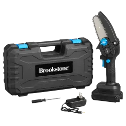 Brookstone Juego De Mini Motosierra Eléctrica