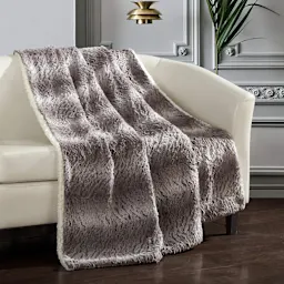 Chic Home Cobija Ultra Suave con Reverso Forrado de Sherpa