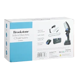Brookstone Juego De Mini Motosierra Eléctrica