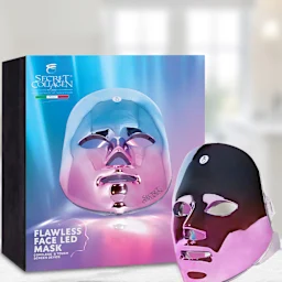 Secret Collagen Máscara de Terapia de Luz LED Inalámbrica Flawless Face
