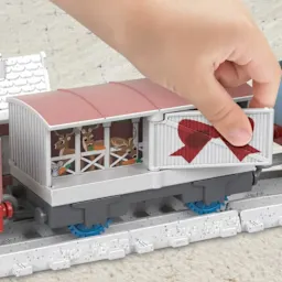Fisher-Price Thomas y sus Amigos Set de Tren Navideño de Thomas
