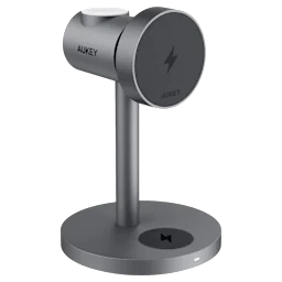 AUKEY MagFusion Qi2 Estación de Carga Inalámbrica 3 en 1