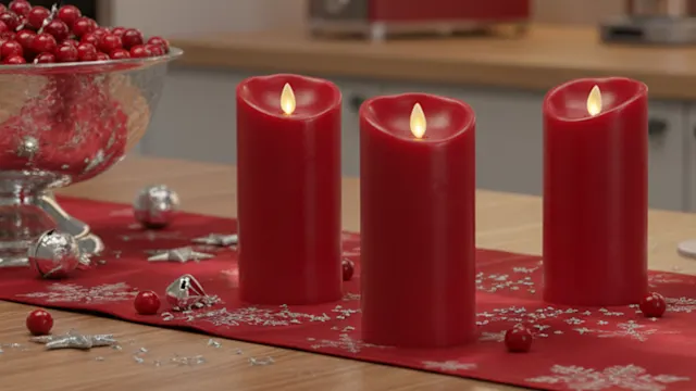 3-Pack: Luminara Flameless 6.5" Pillar Candles with Remote