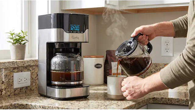 Quirky Cafe 6-Cup Programmable Coffee Maker [Members Only]
