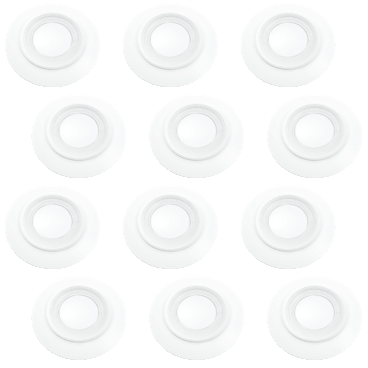 12-Pack: Energetic Lighting 6" Dimmable LED Disk Lights