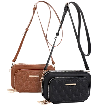 Malibu Skye Cecilia Diamond Quilted Crossbody