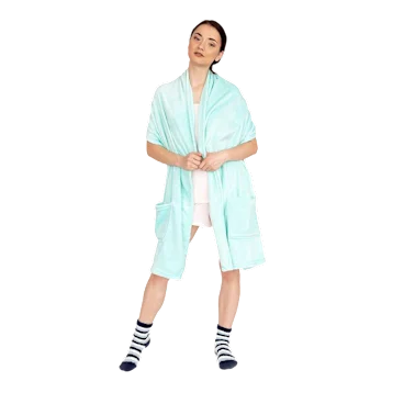 Chic Home Snuggle Wearable Blanket and Sock Set
