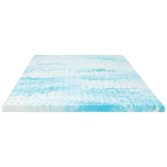 SensorPEDIC 3" Gel Swirl Memory Foam Mattress Topper