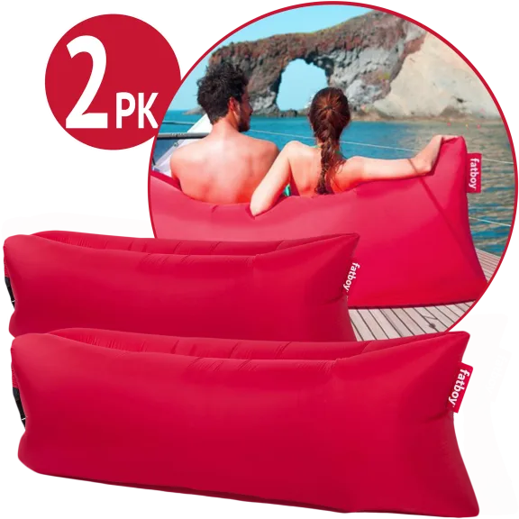 2-Pack: Fatboy Lamzac The Original Inflatable Air Loungers