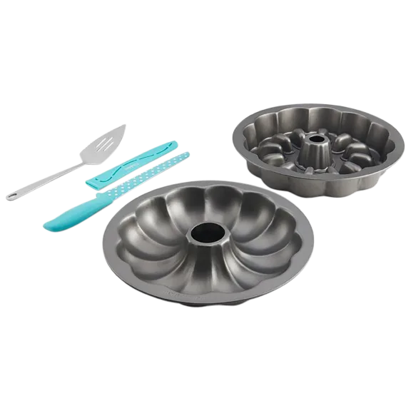 Baker's Advantage Fillables 5-Piece Round Cake Pan Set