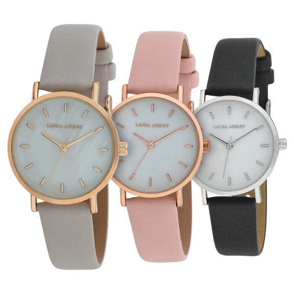 Laura Ashley Women's Slim Strap Watch