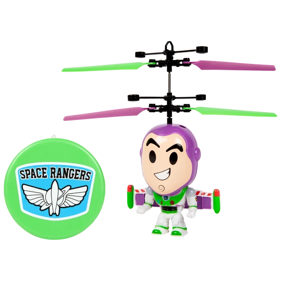 World Tech RC Toys Pixar Toy Story Buzz Lightyear 3.5" Character Helicopter