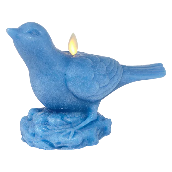 Luminara Moving Flame Bird Candle