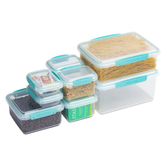 Sistema KLIP IT 16-Piece Airtight Food Storage Container Set