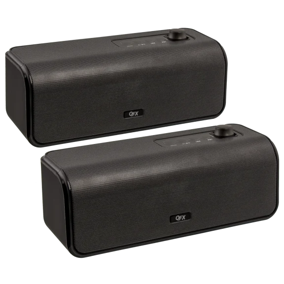 2-for-Tuesday: QFX E-200 Portable WiFi + Bluetooth Multi-Room Speakers