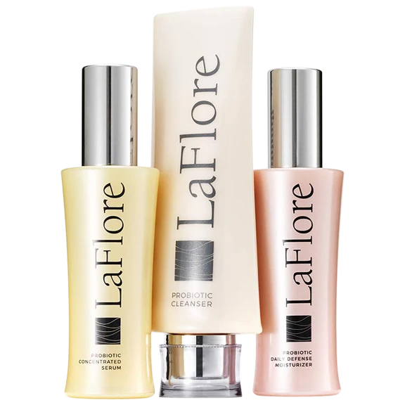 LaFlore Probiotic Three-Step Skincare Set