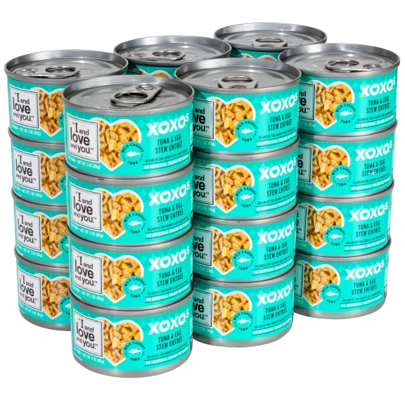 24-Pack: I And Love And You XOXOs Can Cat Food