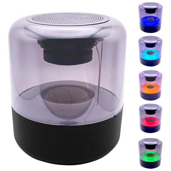 ZTech Color Changing Wireless LED Cylinder Speaker