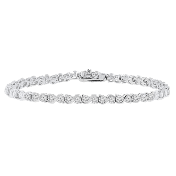 Cate & Chloe "Ezra" Infinity 18K Gold Plated Tennis Bracelet