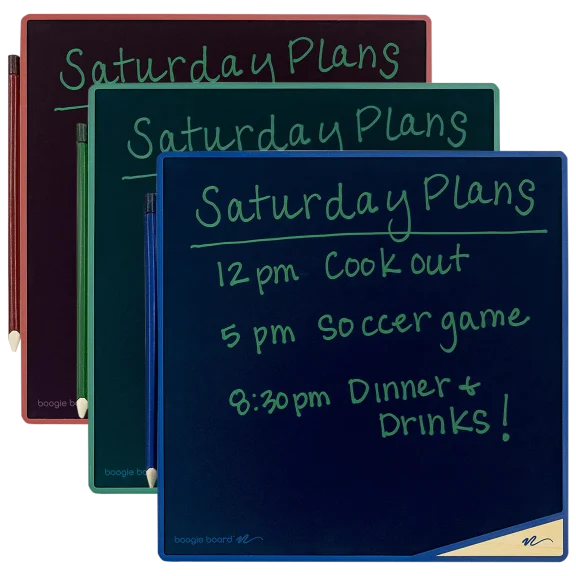 4-Pack: Boogie Board VersaTiles LCD Memo Boards