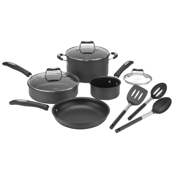 Cuisinart 10 Piece Aluminum Cookware Set