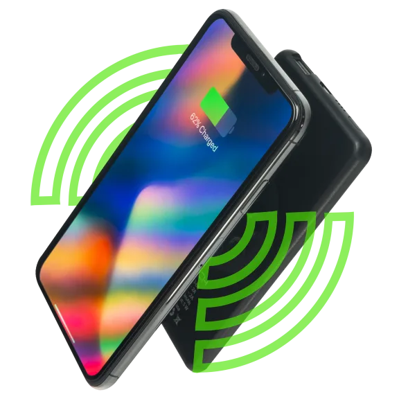Qi Charging 4000 mAh Wireless Power Bank w/ Suction Cups by Bytech