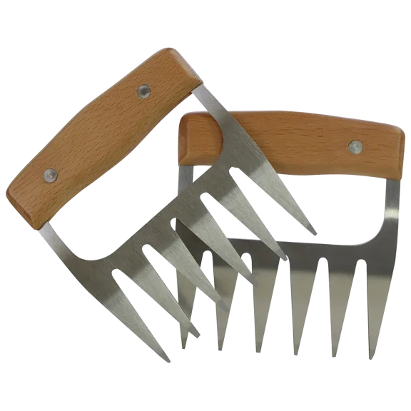 Eternal Kitchen Stainless Steel Meat Shredding Claw Set